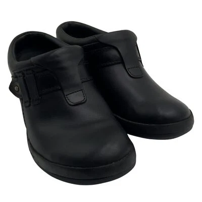 Zuecos Merrell Luxe para mujer Mules cómodos zapatos de cuero negro talla 7,5 Foto 1 de 4