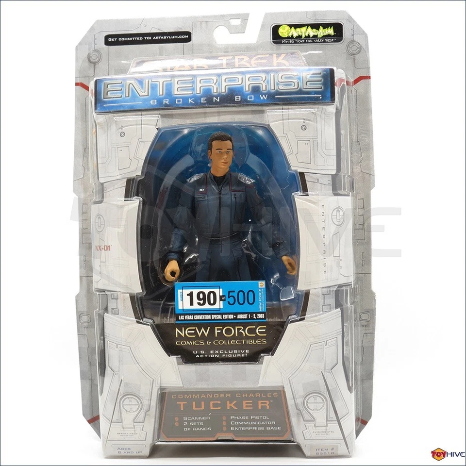 Charles Tucker Figure Star Trek Enterprise Broken Bow Series 2002 Art Asylum