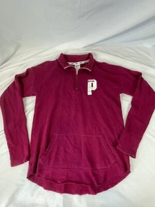 Camiseta deportiva de ocio deportivo rosa caliente con negro ROSA VS Ultimate talla M 1/4 con cremallera - Imagen 1 de 10