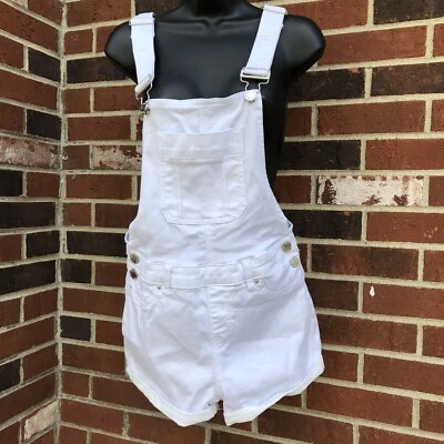 ymi juniors size 5/27 bib short alls white - Image 1 of 4