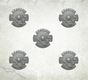 Sons of Thor Wolf Pattern Shields (5) Bitz Bits Kromlech Resin KRCB209 - Picture 1 of 4