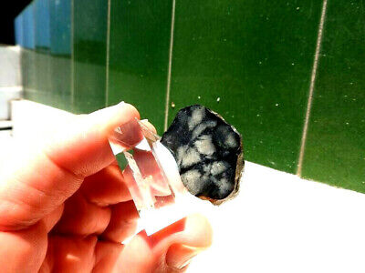 Minerales   Fabuloso Mineral Quiastolita (andalucita) De Boal Asturias - 1c21   • 4.10€