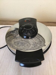 Oster Belgian Household Waffle Maker Stainless Steel Non Stick Model 3883 Clean