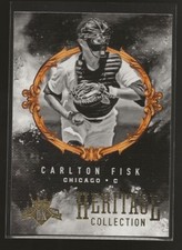 2017 PANINI DIAMOND KINGS CARLTON FISK HERITAGE COLLECTION INSERT #HC-6