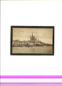 GERMANY ANTIQUE PC "Frankenwerft, Coln" UNUSED - Picture 1 of 2