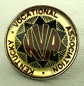 Alfiler de Colección KENTUCKY VOCATIONAL ASSOLAPA/Sombrero Esmaltado KVA - Imagen 1 de 2