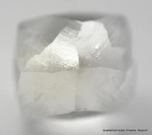 DIAMANTE BLANCO LIMPIO EN BRUTO ALTO VALOR ALTA CALIDAD F DIAMANTE NATURAL IMPECABLE .59 - Imagen 1 de 4