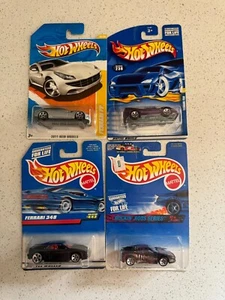 Hot Wheels Lot 4x Ferrari FF / Ferrari F50 / Ferrari 348 / Ferrari 355 A6 - Picture 1 of 1