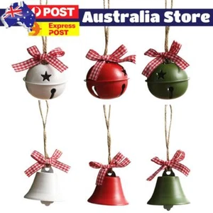 Christmas Bells Jingle Bells Multifunctional Metal Bell Pendant for Window Door - Picture 1 of 17