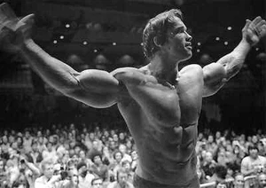 Póster fotográfico grande de culturismo Arnold Schwarzenegger Mr Universe A4 A2 A1 A0 - Imagen 1 de 4