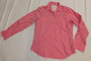 Columbia PFG Top Womens Pink Lightweight Long Sleeve Fishing- Size Med - Picture 1 of 19