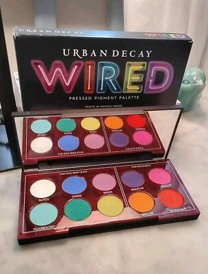 Urban Decay WIRED Pressed Pigment Pallette Full Sz NIB - Image 1 of 2