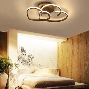 Lámpara de techo en forma de corazón Remote Control LED Ceiling Lamp iluminación 220V - Imagen 1 de 17