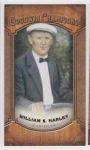 2014 UD UPPER DECK GOODWIN CHAMPIONS MINI WILLIAM S. HARLEY #142 PARALLEL - Bild 1 von 2