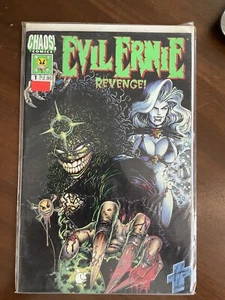 Evil Ernie Revenge 1 ~ 1994 ~ Glow In The Dark Cover - Picture 1 of 2
