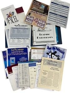MacAcademy Training Series Learning Binder Macintosh Apple II MacDraw Claris Ads - Afbeelding 1 van 23