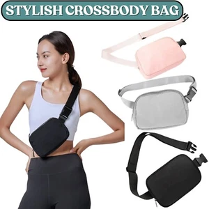 Anti-Theft Chest Pack Sling Bag Crossbody Travel Waist Bag Lightweight AU - Picture 1 of 22