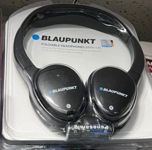 BLAUPUNKT FOLDABLE HEADPHONES BPIR1145 Universal IR Infrared Wireless Headphones - Picture 1 of 1