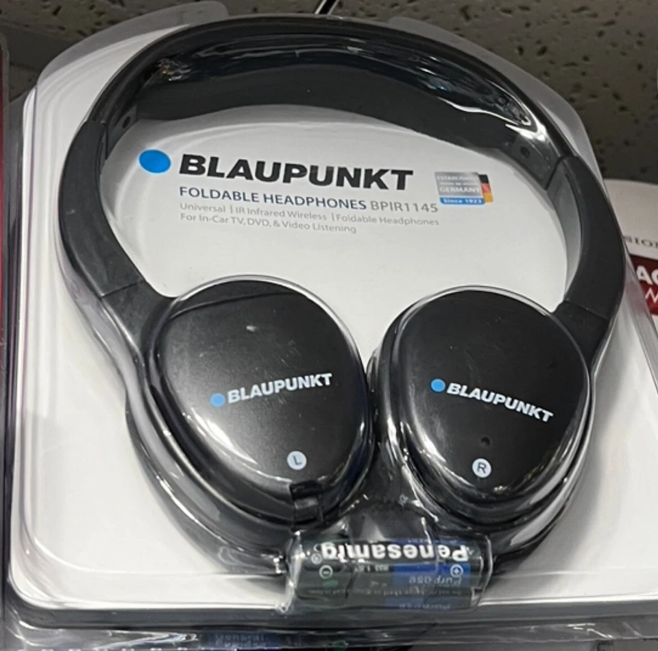 AURICULARES PLEGABLES BLAUPUNKT BPIR1145 Auriculares inalámbricos infrarrojos IR universales Foto 1 de 1