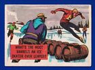 MOST BARRELS ICE SCATER LEAPED 1961 TOPPS ISOLATION BOOTH #50 VGEX(OC) NO CREASE