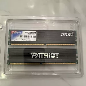 Patriot PDC2-6400 2 GB (2 X 1 GB) DIMM 800 MHz DDR2 SDRAM Memory (PDC22G6400LLK) - Picture 1 of 2