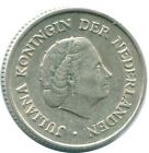 1/4 Gulden 1965 Netherlands Antilles Silver Colonial Coin #Nl11269.4U