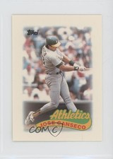 1989 Topps League Leaders Minis Jose Canseco #68