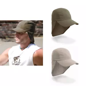 Result Headwear Legionnaires Hat RC069X - Adults Sun Protection Neck Flaps Cap - Picture 1 of 7