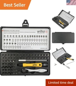 65 Piece System 4 ESD Safe Master Technician Ratchet and MicroBits Set - Foto 1 di 11
