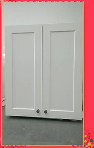 Flat Pack Kitchen Cabinet Wall Cabinet 800 Matt White Shaker - Picture 1 of 3