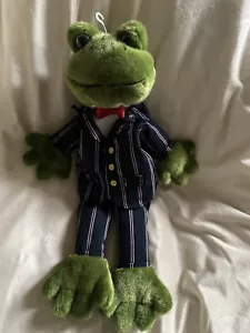 Rare, The Puppet Company Frog In A Suit Plush Soft Toy - Picture 1 of 1