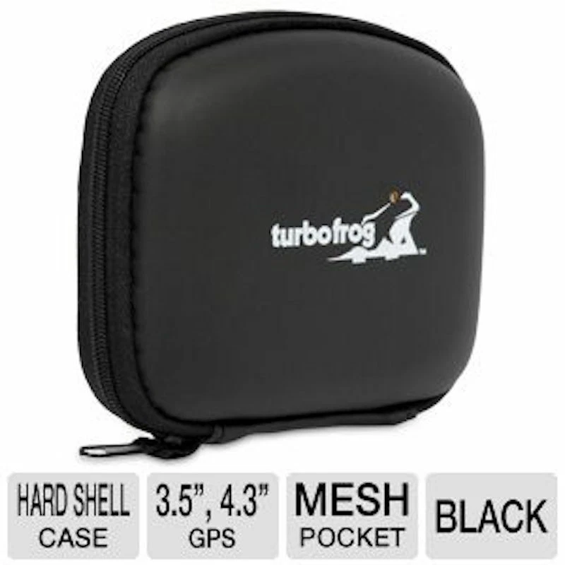 Turbofrog Hard Shell Case for GPS - Supports up to 4.3" GPS Devices, Black - Image 1 of 1