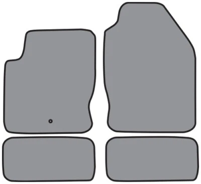 Alfombrillas compatibles con Ford Focus 2000-2007 alfombrilla 4 piezas Cutpile - elige el color Foto 1 de 3