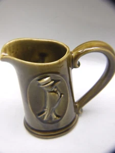 RARE OLD CROW DISTILLERY JUG  KY. STRAIGHT BOURBON WHISKY BAR PITCHER  7'' H - Picture 1 of 9