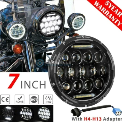 Faro LED de 7 pulgadas 150 W para Harley Davidson Street Glide Special FLHXS FLHX Foto 1 de 4