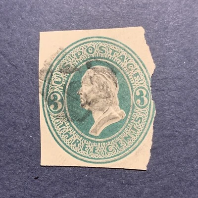 US Stamp #U159 , Postal Stationery U159B305 - Image 1 of 2