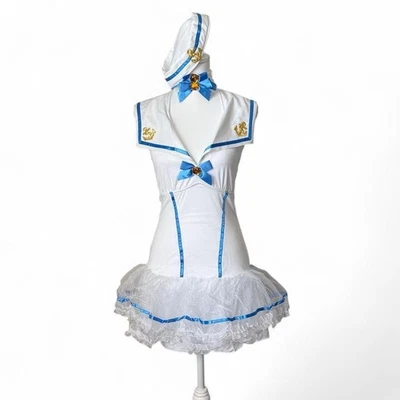 Sexy Sailor Costume Set Medium  - Image 1 of 4