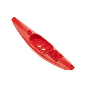 1x Lego Boat Canoe 15x3x2 Red Kayak Camping Jungle 60166 60160 6193967 29110