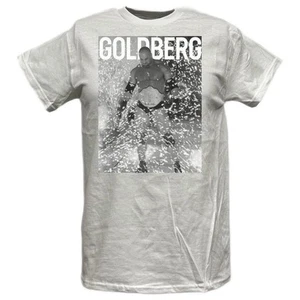 Bill Goldberg Fireworks WWE Mens White T-shirt - Picture 1 of 4