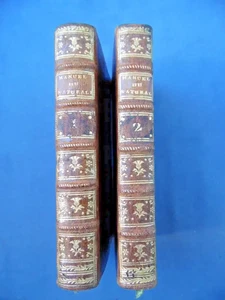 Buffon – Manuel du Naturaliste – Paris 1771 – Due Tomi Completi – Pelle Original - Picture 1 of 3
