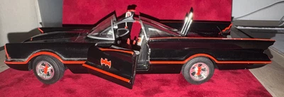 Hot Wheels 1/18 Scale Diecast 1966 TV Series Batmobile Batman Hot Wheels - Image 1 of 3