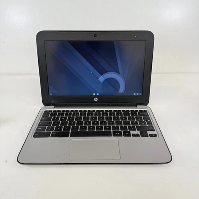 HP Chromebook 11 G4 Celeron N2840 2.16GHz 4GB RAM 16GB SSD 11.6in Fair Grade CM - Image 1 of 4