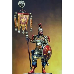 1/24 75mm Resin Model Kit Medieval Byzantine Scythian Standard Bearer Unpainted - Picture 1 of 1