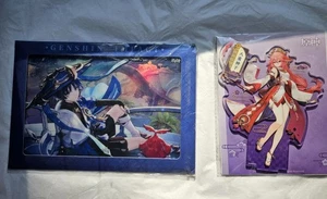 Soporte Acrílico Genshin Impact Inazuma City Series Yae Miko + Póster Bordeado Summ - Imagen 1 de 7