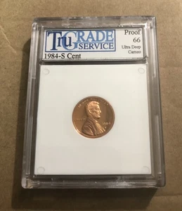 1984 S 1C Lincoln Cent Ultra Deep Cameo - Picture 1 of 2