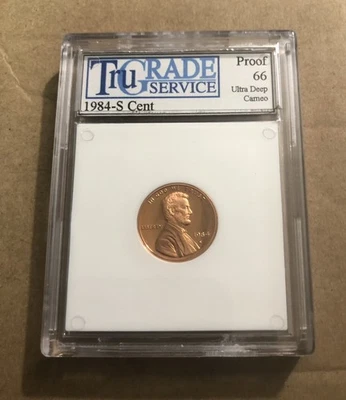 1984 S 1C Lincoln Cent Ultra Deep Cameo - Image 1 of 2