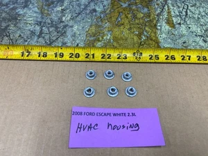 08-2012 ESCAPE HVAC HOUSING NUTS SET OF 6 - Picture 1 of 12