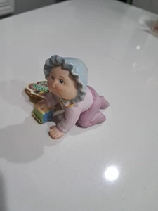 Vintage 1984 ~ Kohl Patch Kinder Figur ~ Porzellan Xavier Roberts ~ Neu mit Etikett! - Bild 1 von 9