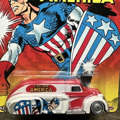 Dodge Airflow 2014 Hot Wheels Marvel Capitán América ’38  Foto 1 de 3