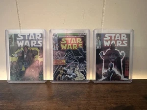2024 Topps Star Wars Masterwork Comic Covers (3 Cards All #d/299) - Picture 1 of 8